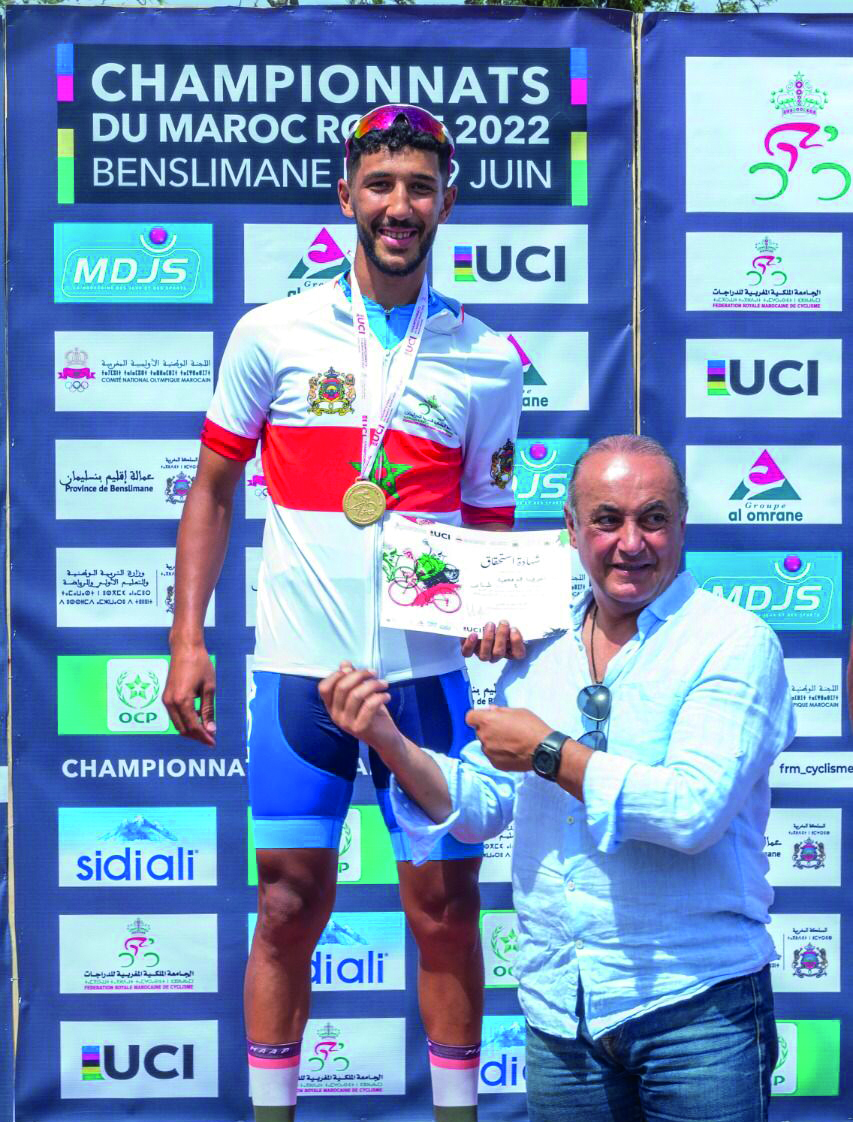 Cyclisme : Achraf Doghmi remporte le titre du Championnat du Maroc Cyclisme : Achraf Doghmi remporte le titre du Championnat du Maroc