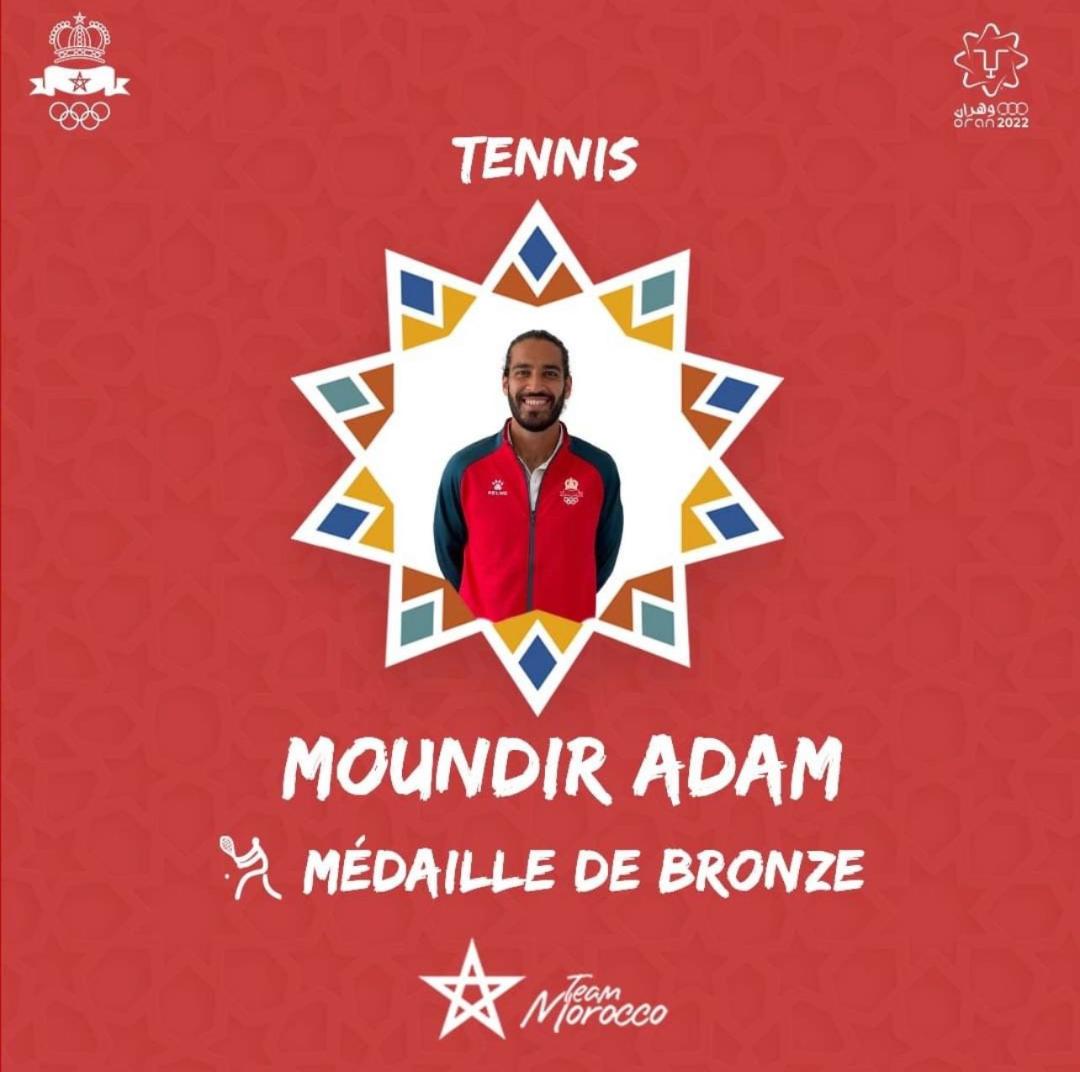 La seconde médaille de bronze pour Moundir.