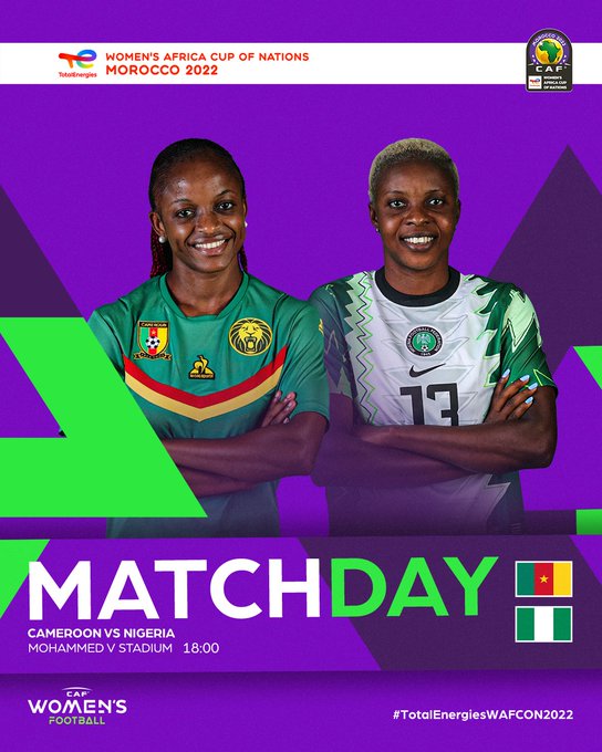 Quarts CAN féminine : Nigéria-Cameroun (18h00) et Afrique du Sud-Tunisie (21h00)