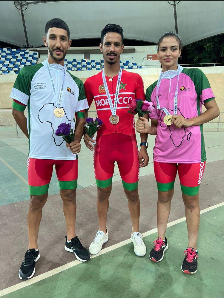 Cyclisme / Championnat d'Afrique sur piste :  De l'or pour Raja Chaker, le Maroc se qualifie aux Championnats du monde juniors