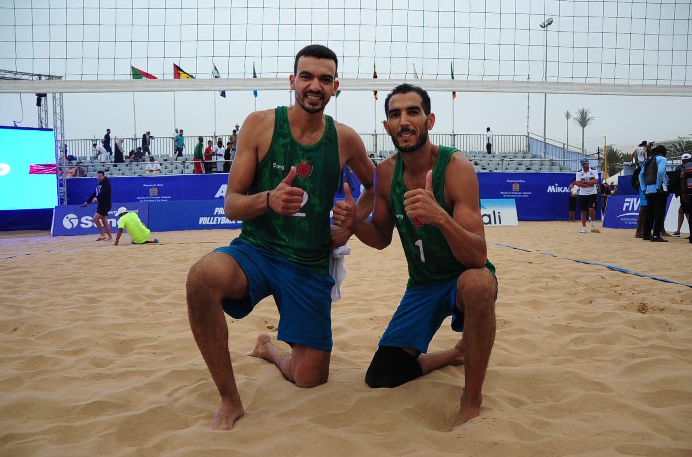 Championnat d’Afrique de beach-volley : Les sélections nationales (femmes et hommes) remportent le titre
