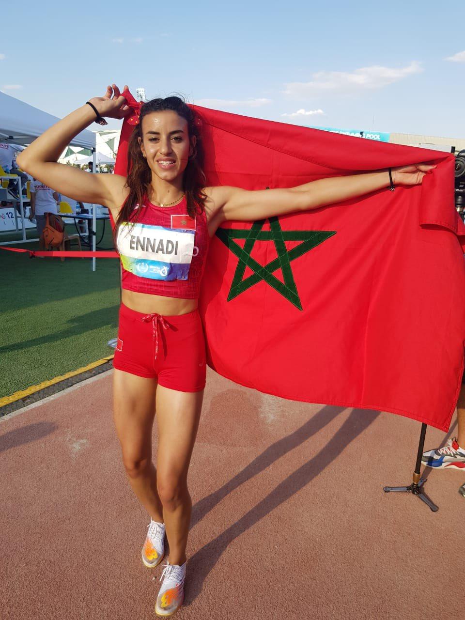 Jeux de la solidarité islamique/400 m haies: Noura Ennadi remporte la médaille d’or