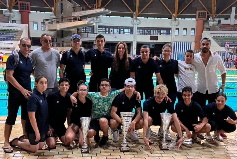 L'équipe de l'U.S.Cheminots avec leur belle moisson. L'équipe de l'U.S.Cheminots avec leur belle moisson.