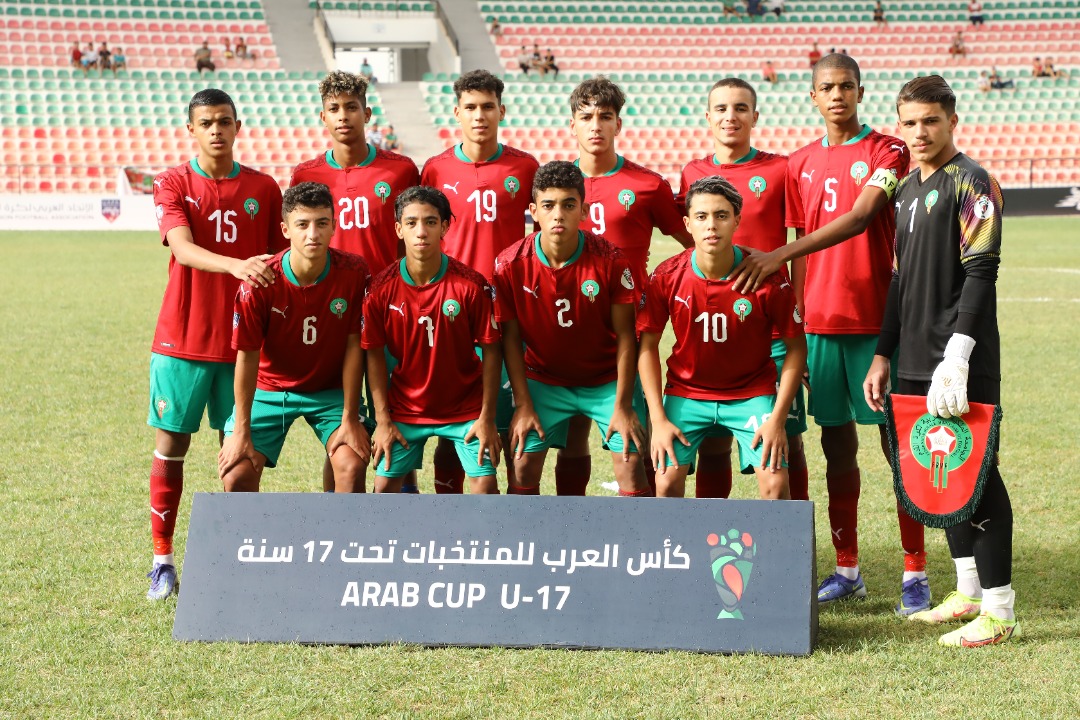 Coupe Arabe de football U17 2022 : Le Maroc en quart de finale ce vendredi