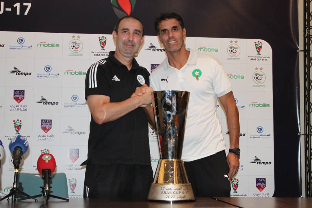 Finale de la Coupe arabe U17 : Le Maroc face à  l'Algérie ce jeudi soir (20h00 sur Arriyadia)
