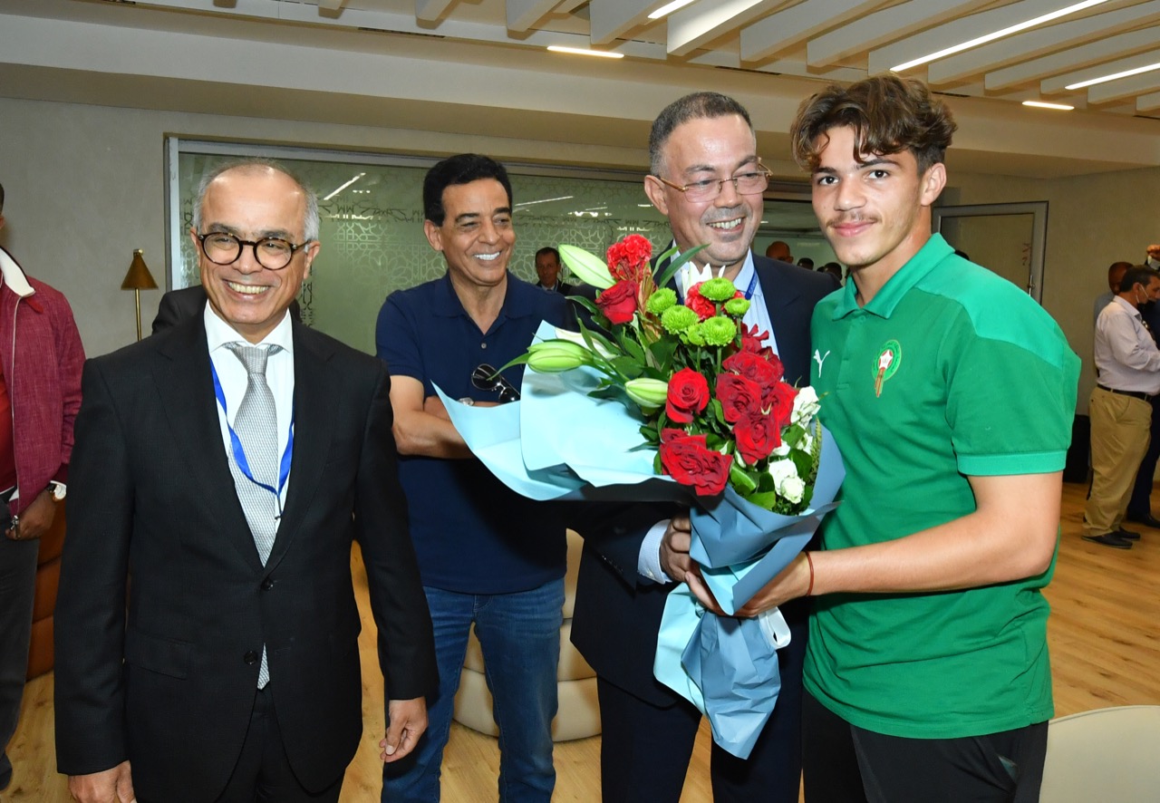 Les U17 de retour au pays : Accueil officiel chaleureux à leur arrivée Les U17 de retour au pays : Accueil officiel chaleureux à leur arrivée