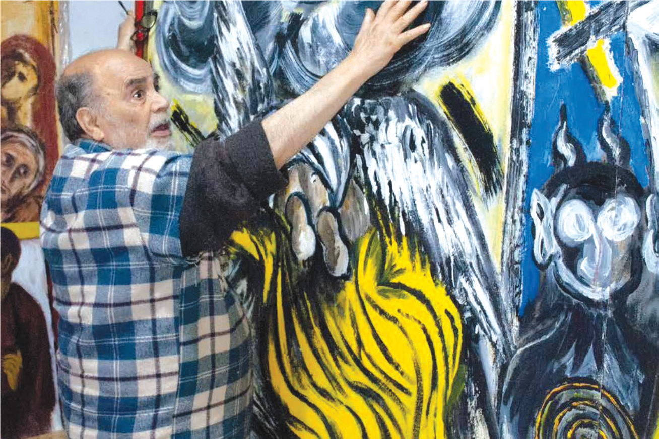 L’artiste prend son existence par le cou, manque de l’étrangler. L’artiste prend son existence par le cou, manque de l’étrangler.