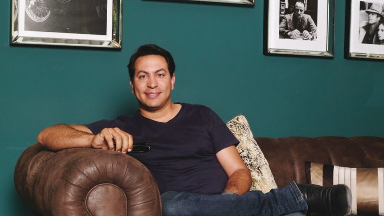 Hicham Hajji, producteur de cinéma.