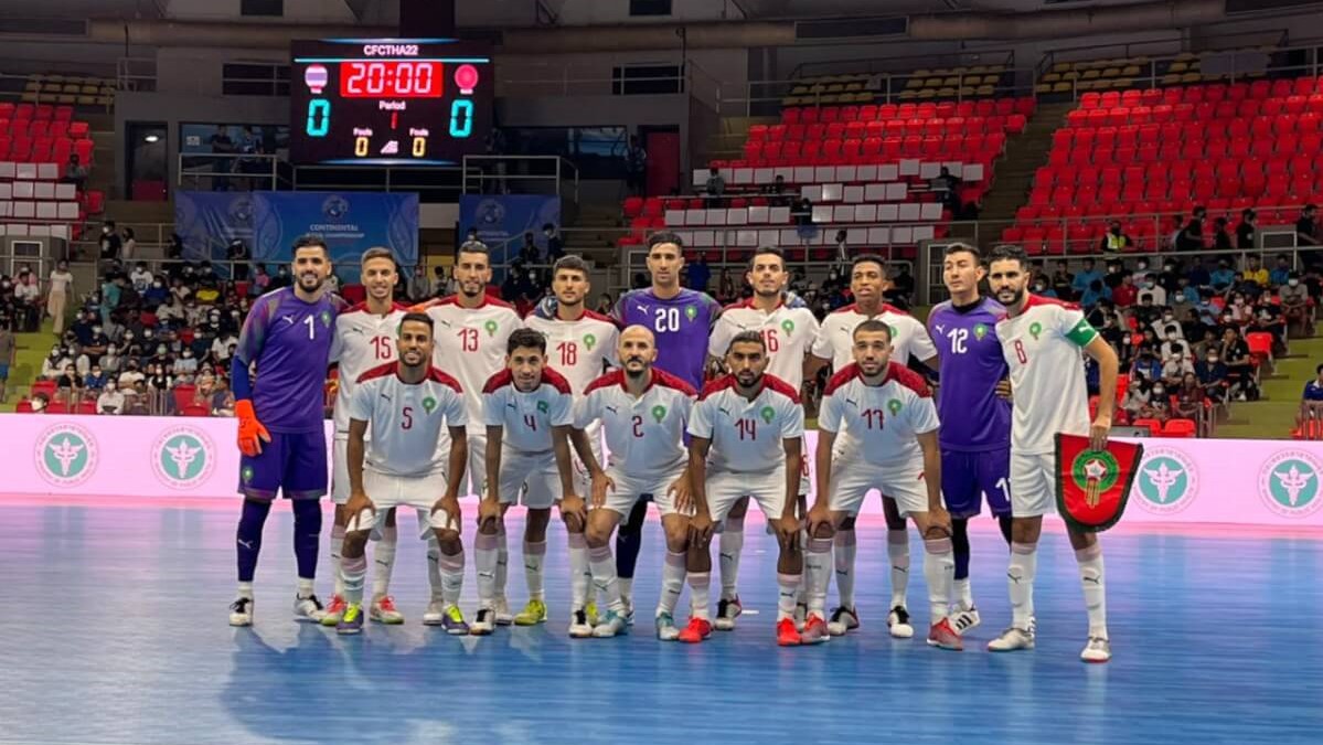 Futsal : Ce jeudi, les Lions de l’Atlas en demi-finale de la Coupe intercontinentale