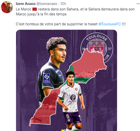Equipe nationale : Le  FC Toulouse célèbre la convocation de Boukhlal et crée une polémique