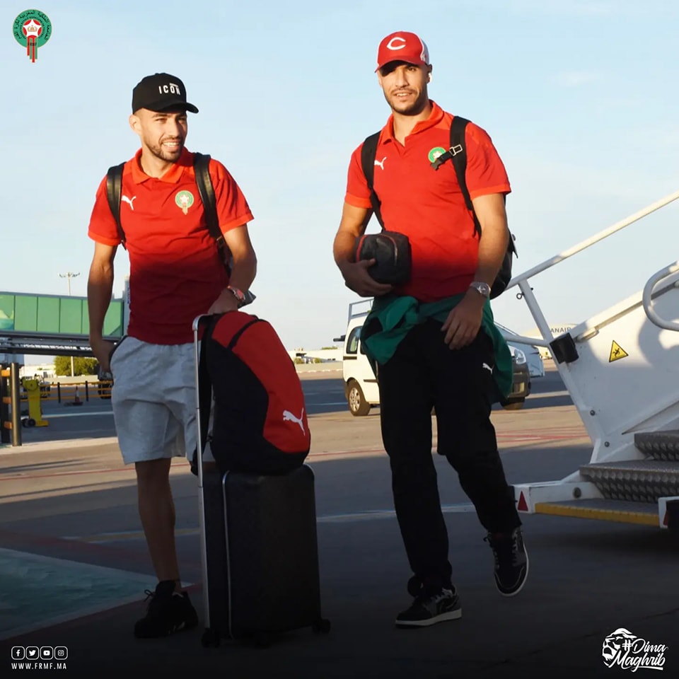 Matches préparatoires /  Mondialistes africains :  Les Lions de l’Atlas arrivés à Séville pour affronter le Paraguay