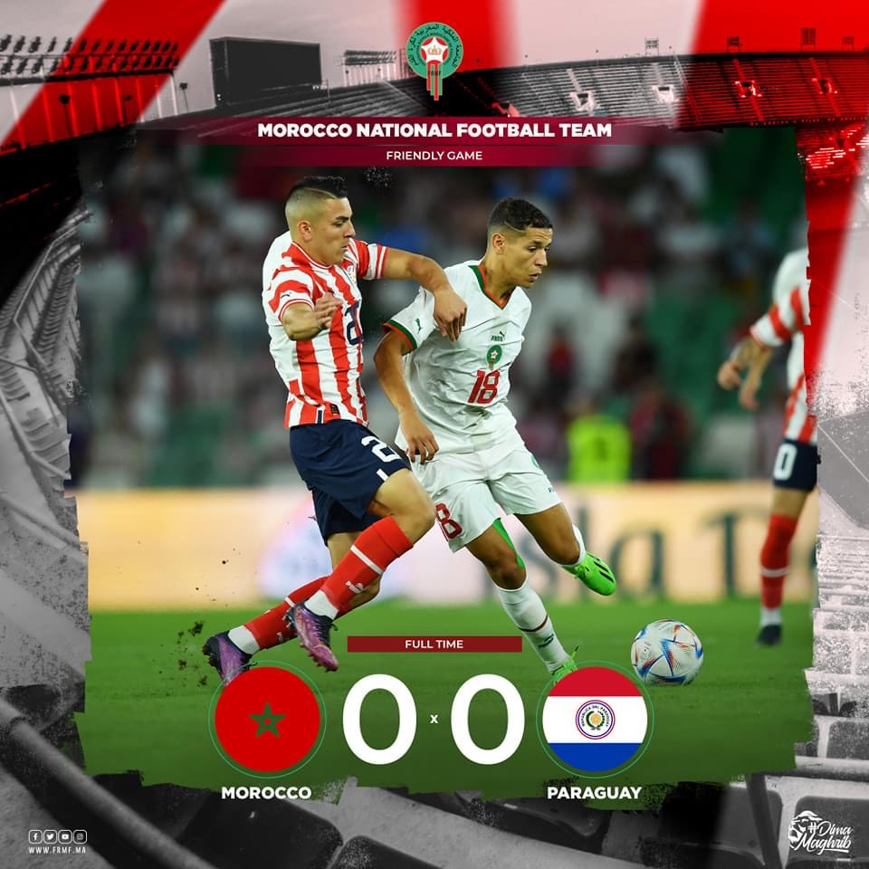 Amical / Maroc-Paraguay (0-0) : Un test très intéressant