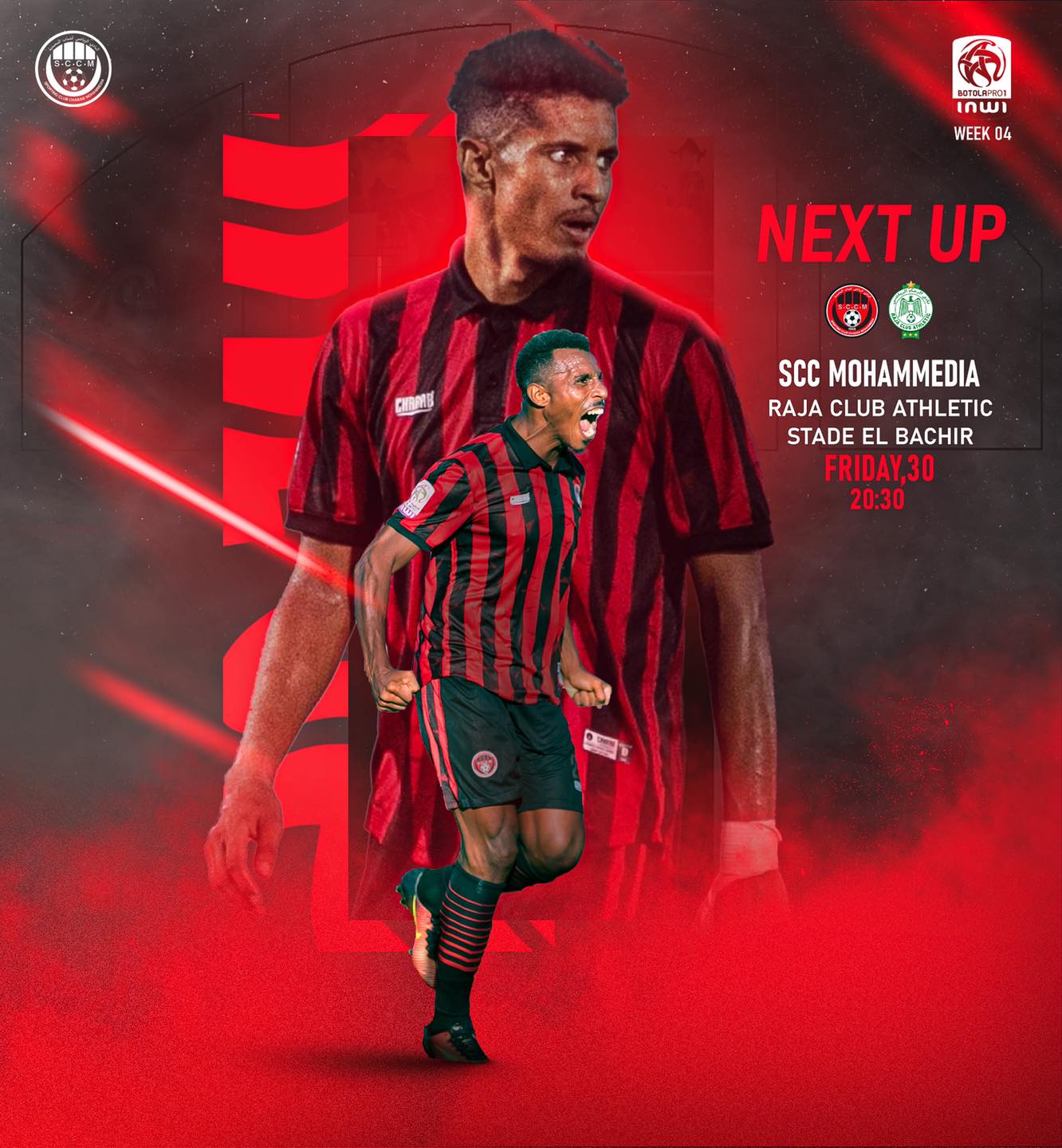 Botola Pro D1 / 4ème journée : FAR-DHJ et SCCM-RCA en ouverture ce vendredi Botola Pro D1 / 4ème journée : FAR-DHJ et SCCM-RCA en ouverture ce vendredi