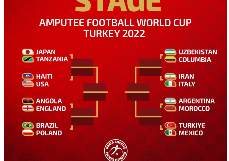 Mondial de football pour amputés / 8es de finale : Le Maroc face à l'Argentine ce mercredi matin à 10h00 (GMT +1) Mondial de football pour amputés / 8es de finale : Le Maroc face à l'Argentine ce mercredi matin à 10h00 (GMT +1)