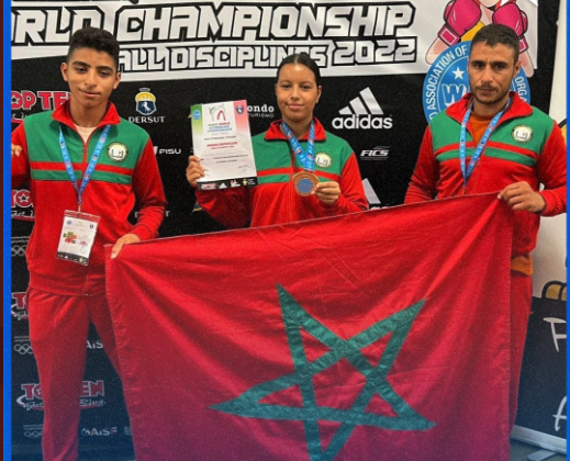 Mondial Kick-Boxing / Italie 2022 : Ouahiba El Yahyaoui médaillée de bronze Mondial Kick-Boxing / Italie 2022 : Ouahiba El Yahyaoui médaillée de bronze