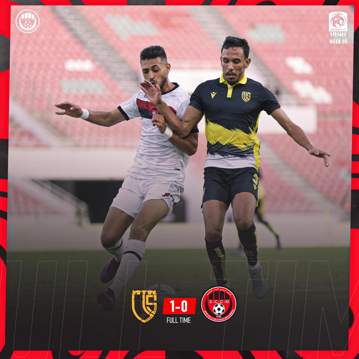 Botola Pro D1 / J5 : L’UTS vainqueur du SCCM en attendant  MCO - JSS, DHJ - MAS ce samedi Botola Pro D1 / J5 : L’UTS vainqueur du SCCM en attendant  MCO - JSS, DHJ - MAS ce samedi