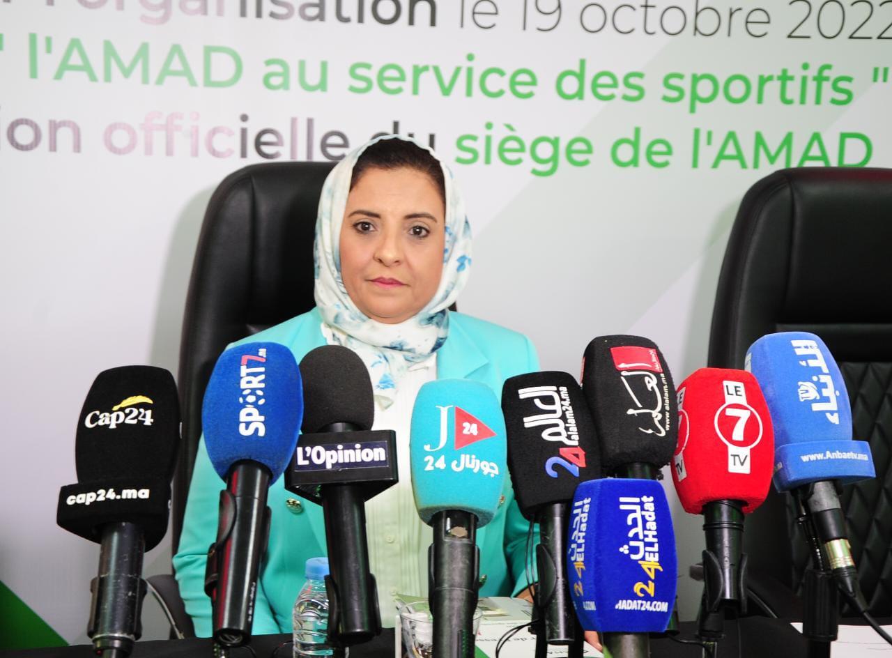 Dr Fatima Abouali, présidente de l’AMAD. Phs Nidal