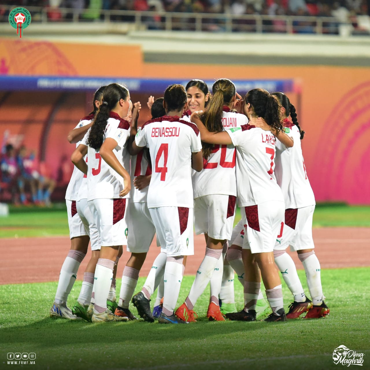 Coupe du monde féminin U17 :  Le Maroc largement vainqueur de l’Inde (3-0)