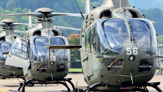 Hélicoptères H135 d’Airbus.
