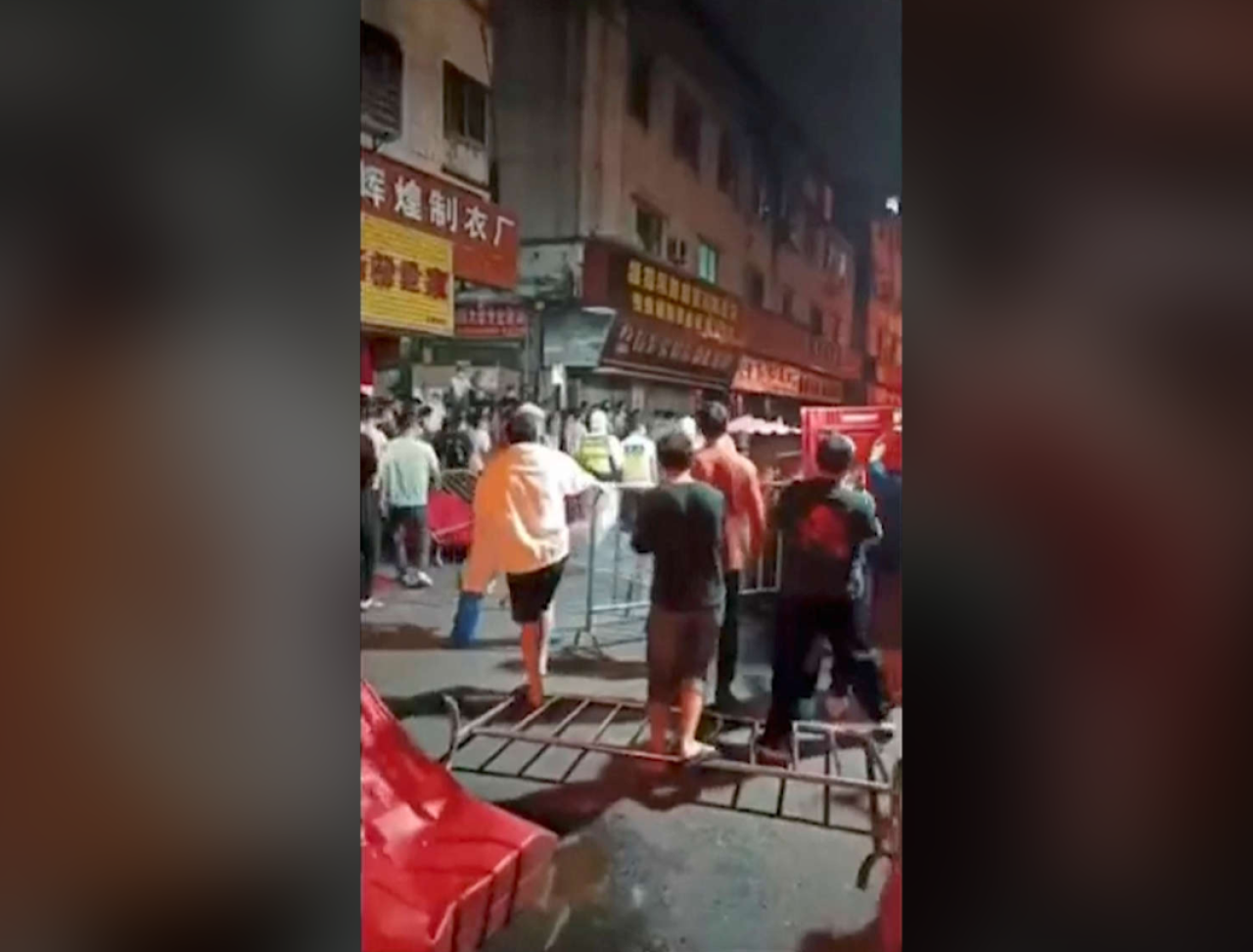 Chine : Manifestations à Guangzhou contre le zéro Covid