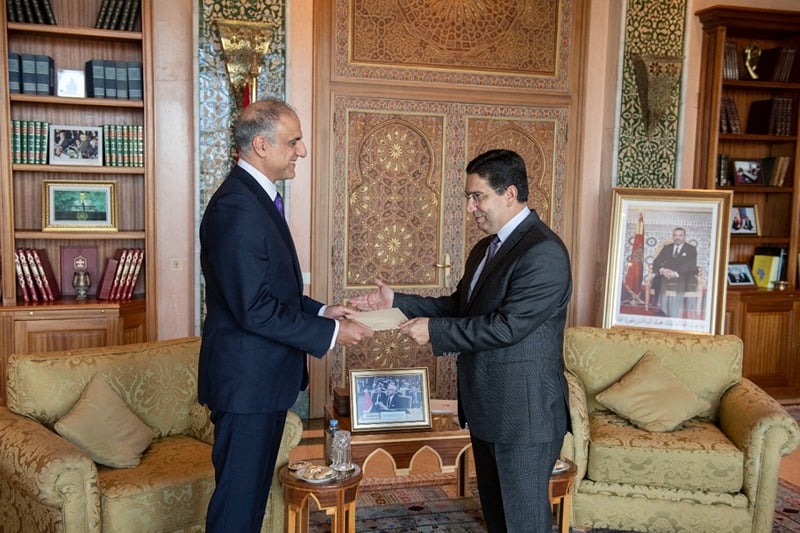 Nasser Bourita reçoit le nouvel ambassadeur américain