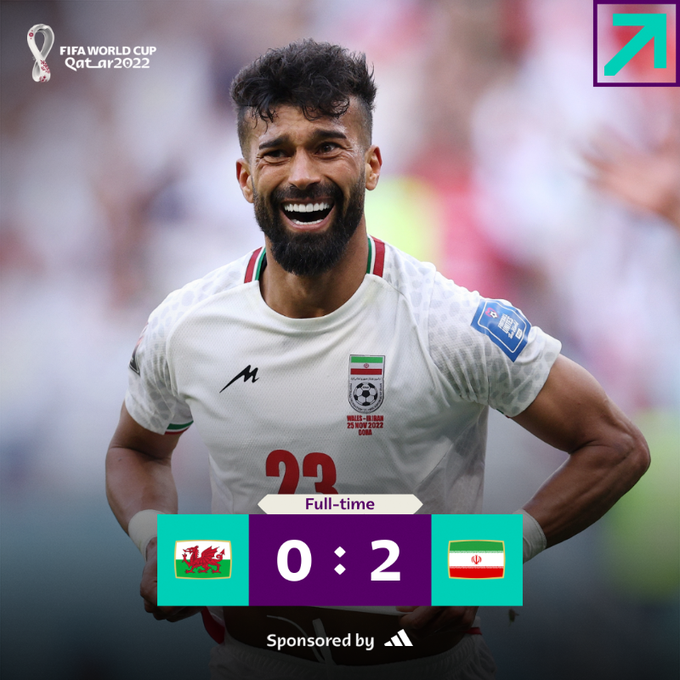 Mondial 2022 / Iran-Pays de Galles : Les Iraniens méritaient leur victoire (2-0)! Mondial 2022 / Iran-Pays de Galles : Les Iraniens méritaient leur victoire (2-0)!