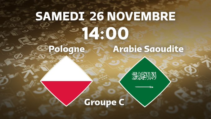 Mondial 2022 / Programme de ce samedi : L’Arabie Saoudite et la France pour se qualifier