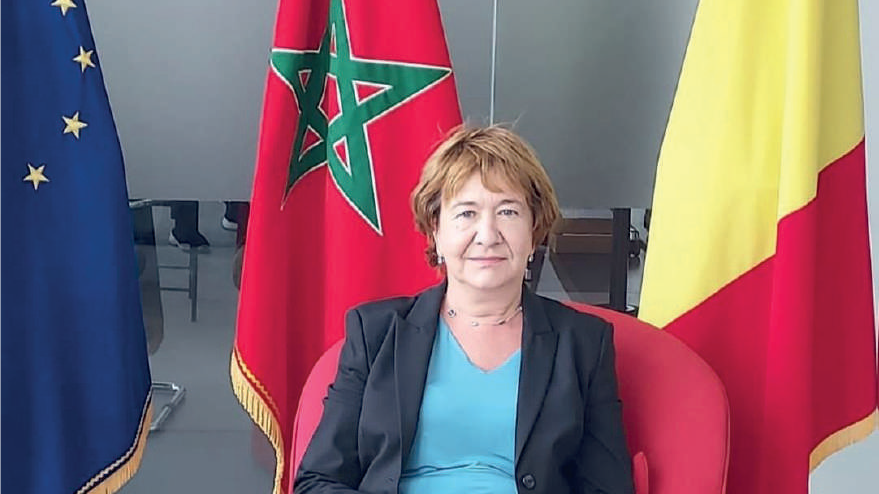 Entretien exclusif avec Mme l’ambassadrice de la Belgique, son excellence Véronique Petit :«Faisons de cette rencontre un moment de célébration du sport et de notre relation»