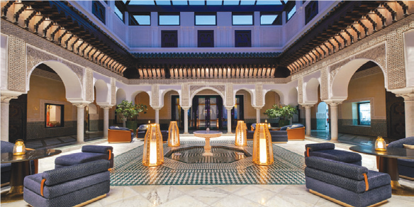 Retro-verso : La Mamounia, des origines à nos jours