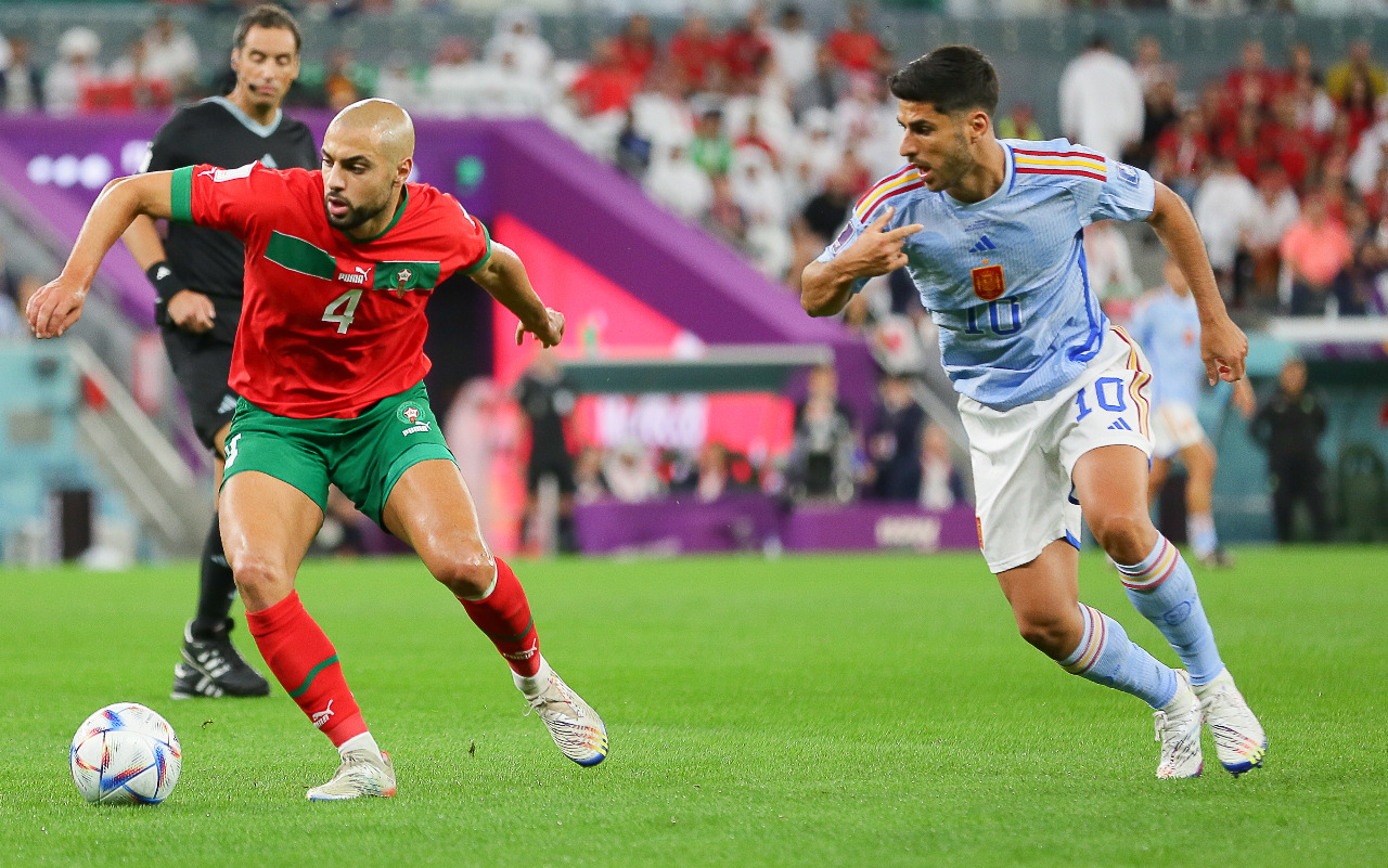 En direct du Qatar : Maroc-Espagne en images