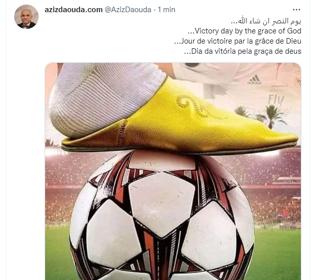 Mondial 2022 / Lu sur Twitter / Regragui : ‘’Ce qu’on a fait, c’est bien, mais aller plus loin c’est mieux ! ‘’