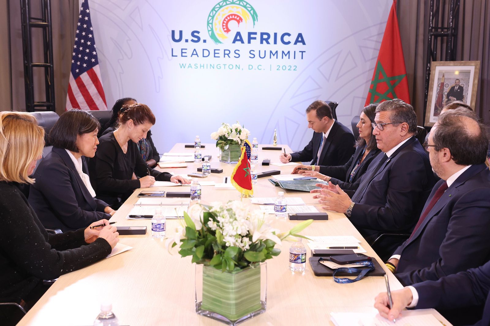 Akhannouch s’entretient à Washington avec la représentante américaine au Commerce
