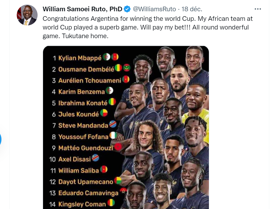 Mondial 2022 / Lu sur twitter / Gad Elmaleh : « Le Maroc en CDM est une fierté inouïe. Cette équipe du Maroc donne à voir une joie, une manière de célébrer [...] qui sont mes valeurs. Je suis très… très fier d'être marocain !  »