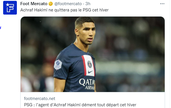 Lu sur Twitter : Naples serait leader de la course vers Ounahi