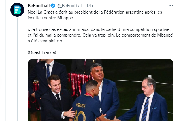 Lu sur Twitter : Naples serait leader de la course vers Ounahi