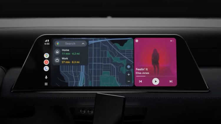 Android Auto innove pour plus de visibilité du trajet