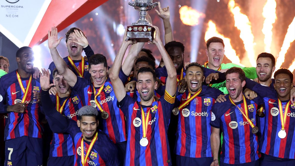 Supercoupe d’Espagne : Le Barça remporte brillamment la finale devant le Real