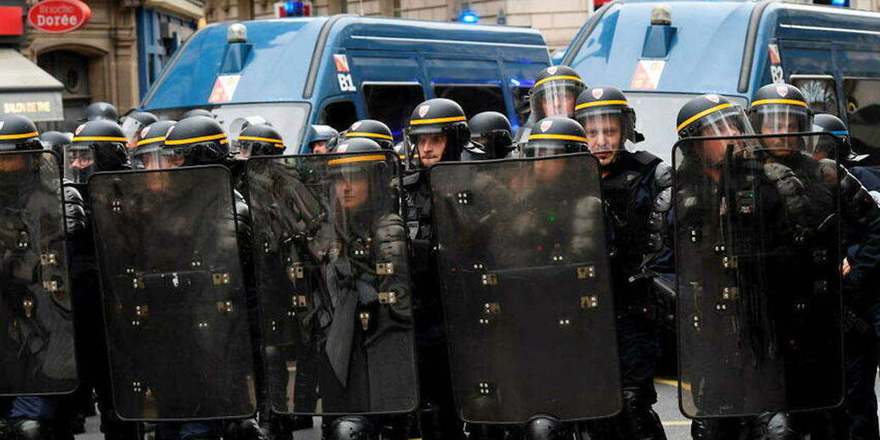 France : Déploiement policier en force pour la manifestation contre la réforme des retraites