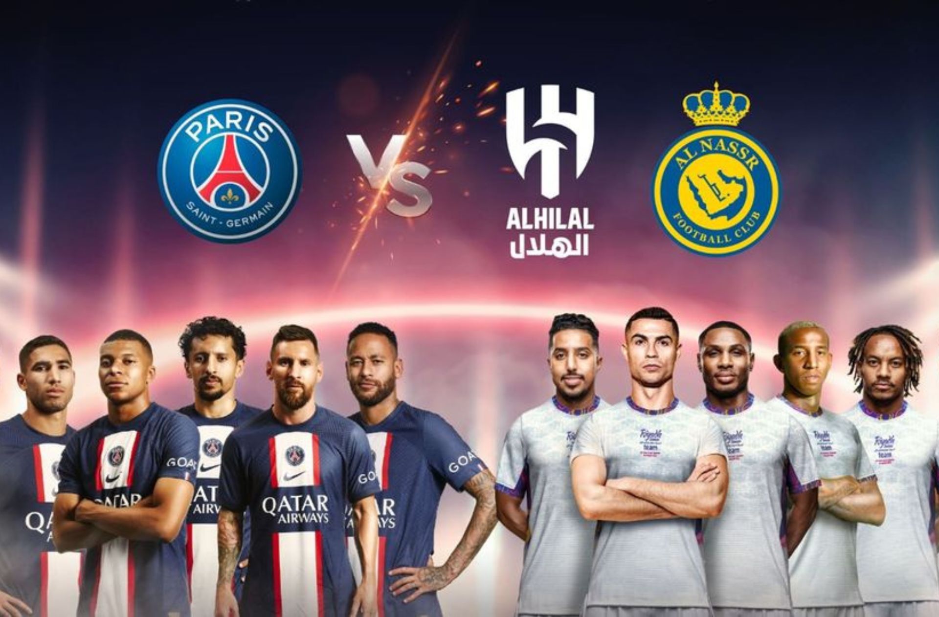 Arabie Saoudite / Match de gala : Un ultime Ronaldo vs Messi ce soir à partir de 18h00 (BeIN Sports) !
