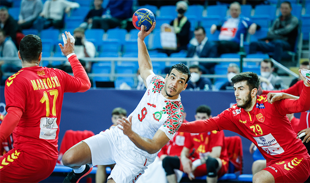 Mondial de handball : Le Maroc s’incline devant la Macédoine du Nord