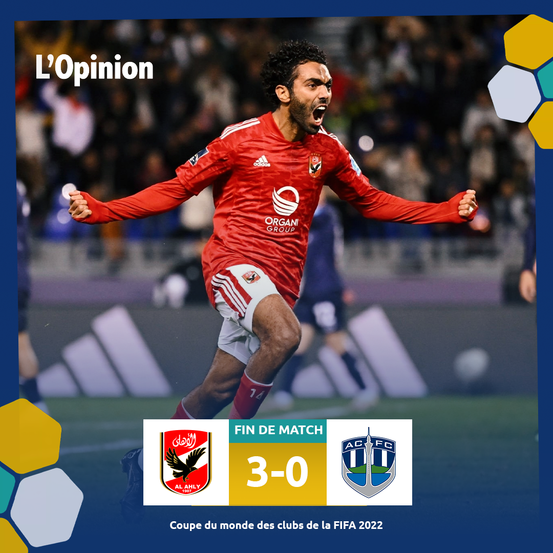 Mondial des clubs: Al Ahly, plus fort qu’ Auckland, se qualifie pour les quarts (3-0)