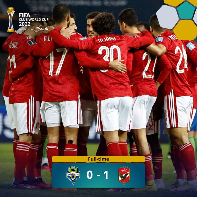 Mondial des clubs : Vainqueur de Seattle Sounders, Al Ahly  en demi-finale face au Real Mondial des clubs : Vainqueur de Seattle Sounders, Al Ahly  en demi-finale face au Real