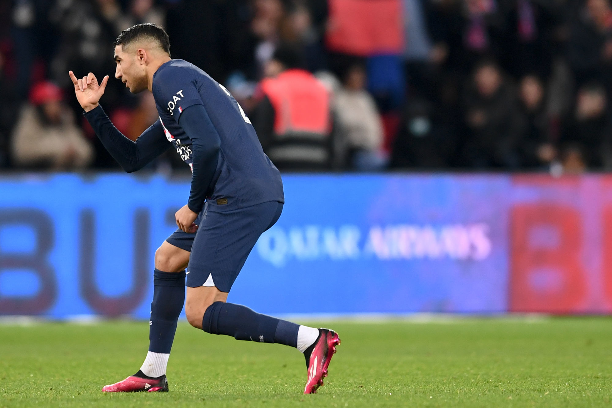 Ligue 1: Hakimi buteur lors de la victoire du PSG face à Toulouse