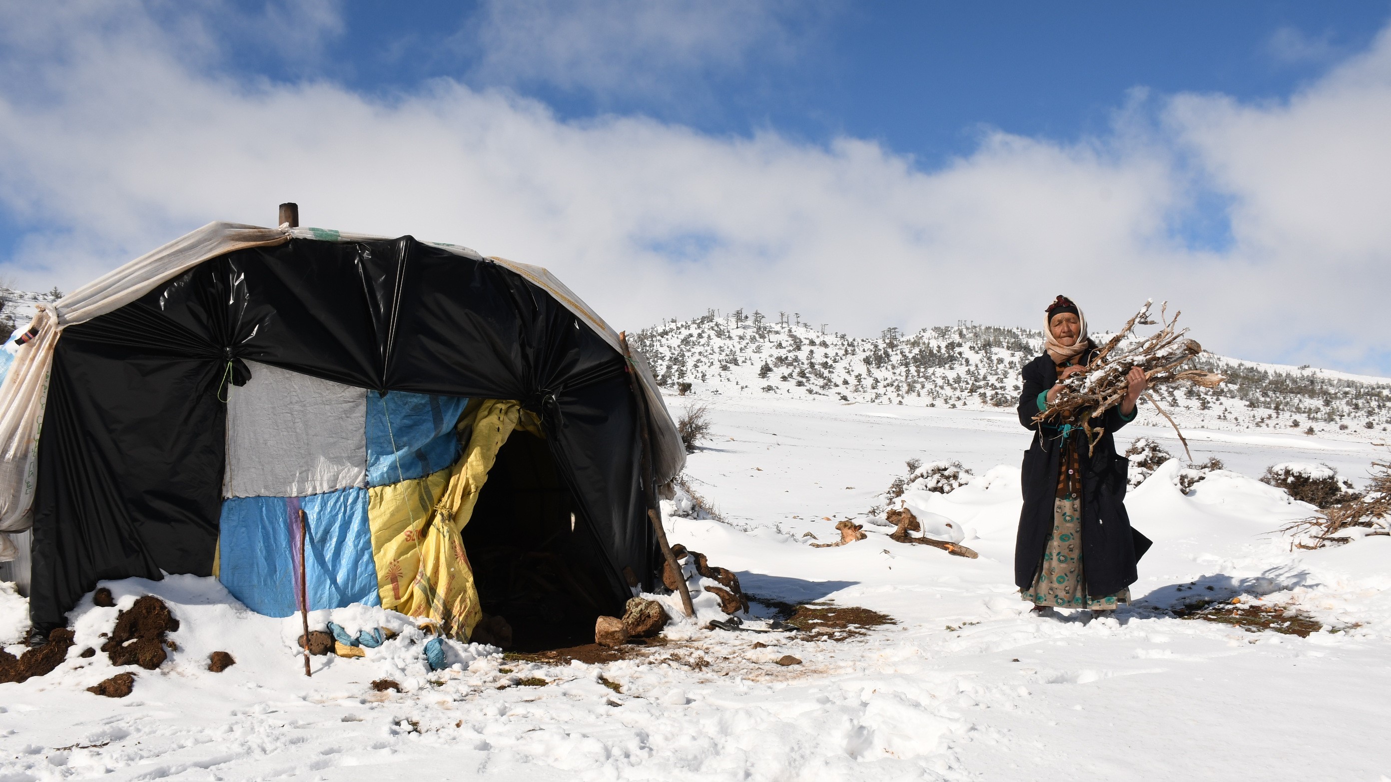 salaris middernacht Heer Tempêtes de neige dans l'Atlas: L'Etat à la rescousse des populations  enclavées