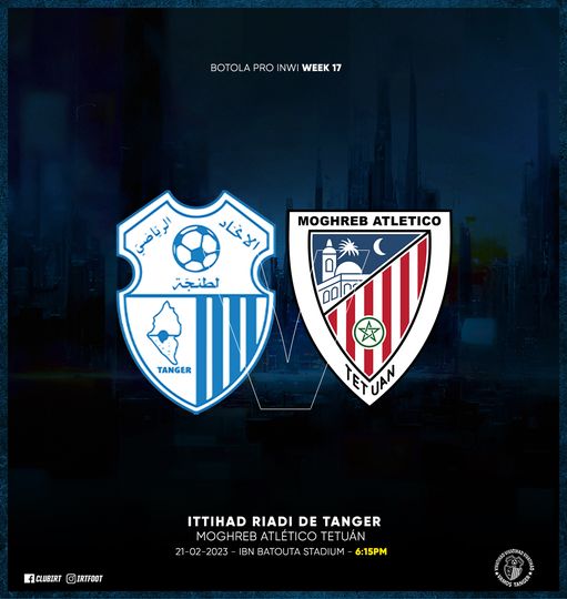 Botola D1/17e journée : Le derby du Nord, IRT-MAT, en affiche ce mardi