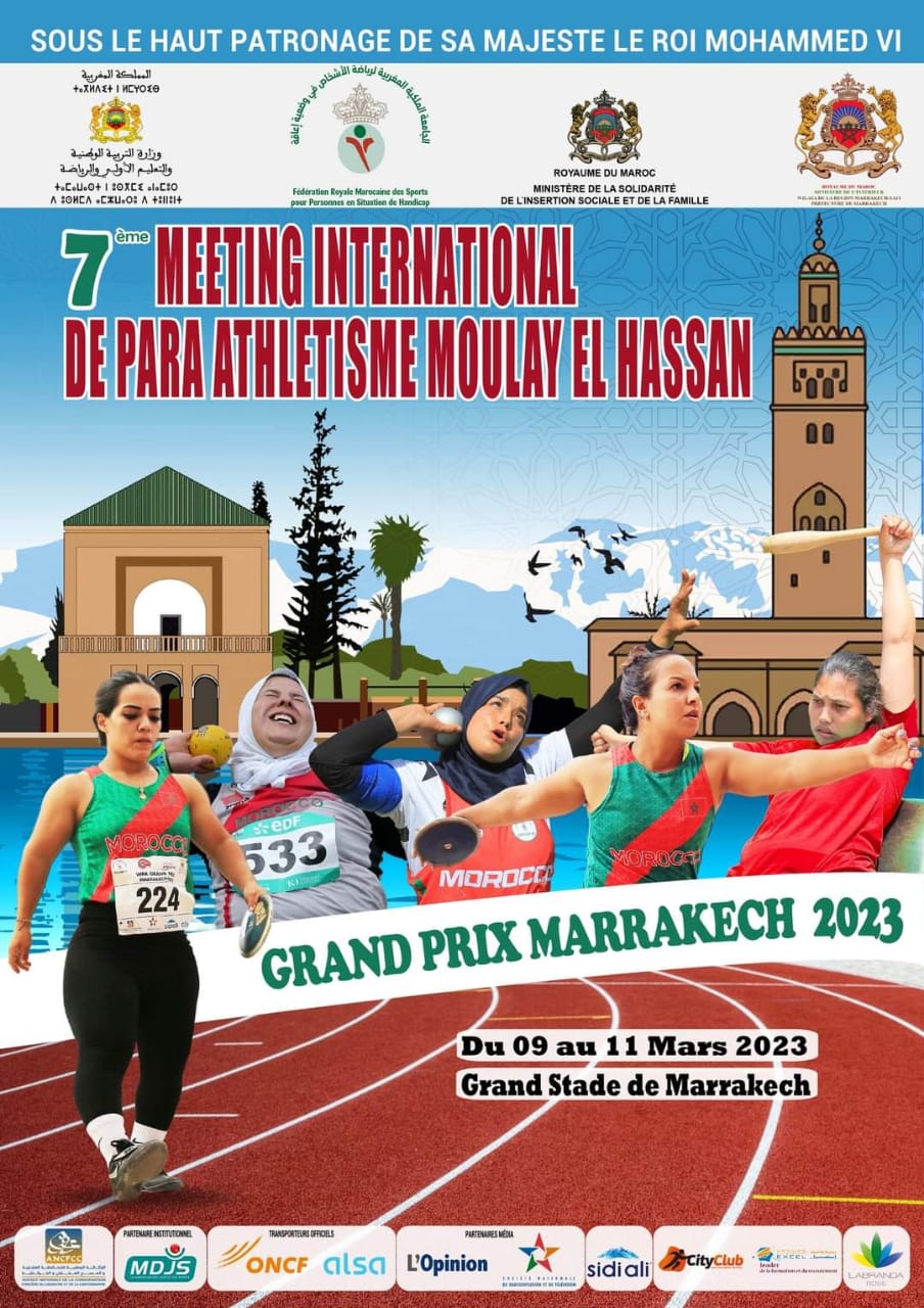  Meeting international para-athlétisme Moulay El Hassan : La FRMSPSH organise une conférence de presse 