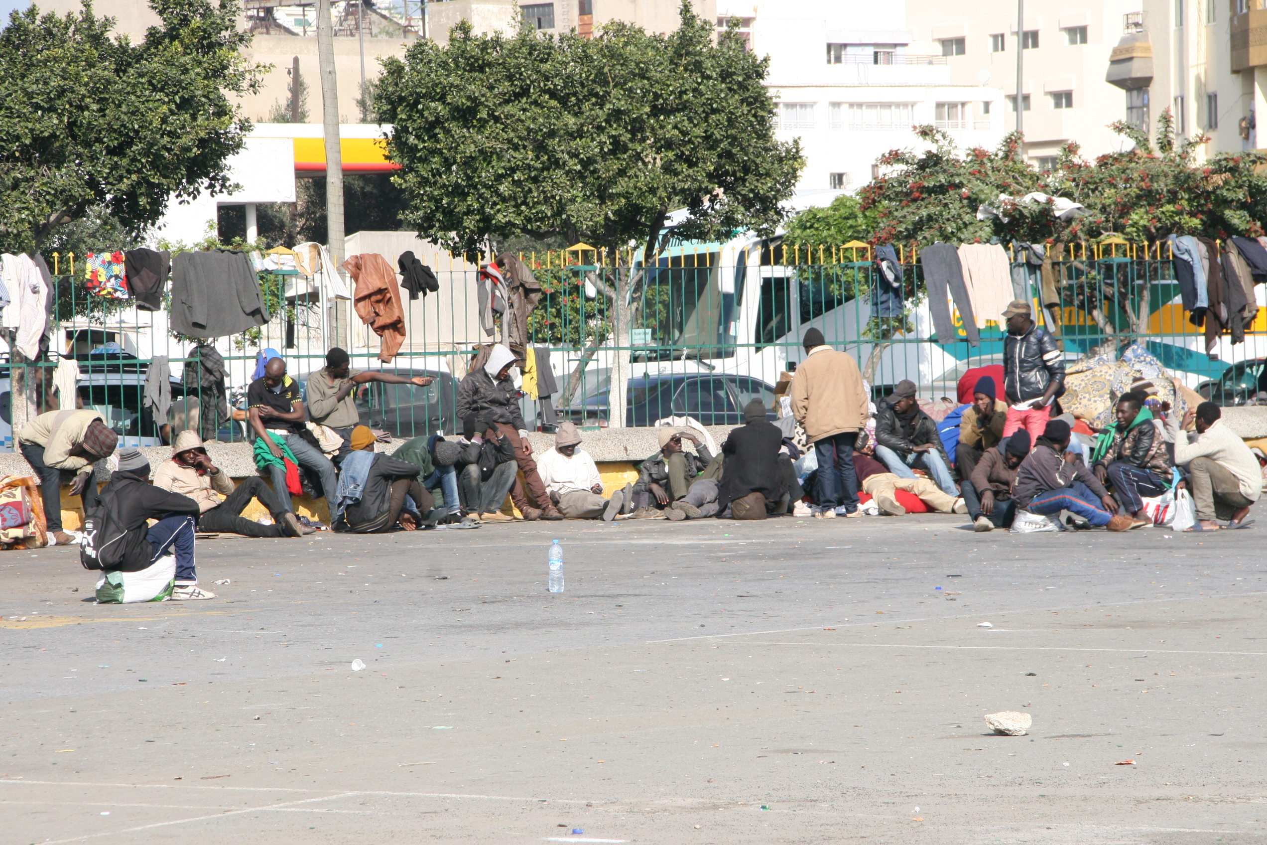 Casablanca : Heurts entre les migrants clandestins et les forces de l'ordre 