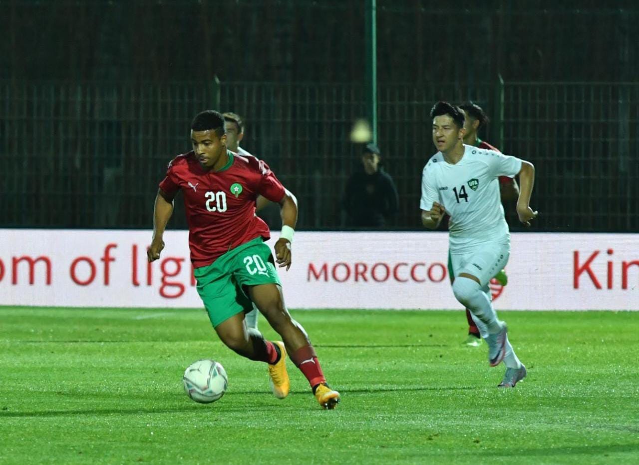 Amical U23 : large victoire du Maroc face à l’Ouzbékistan