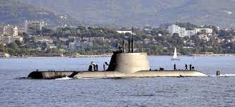 Photo of Portuguese submarine “Arpao” passes through Morocco