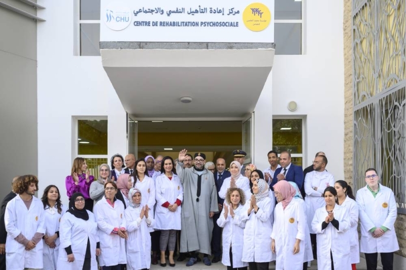 Casablanca : SM le Roi inaugure le Centre de réhabilitation psycho-sociale du CHU Ibn Rochd 